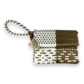 Maria Victoria | Duo CA | Upcycled, Handwoven, Wristlet