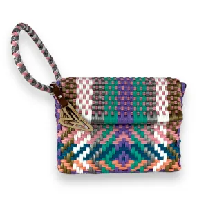 Maria Victoria | Holbox CA | Upcycled, Handwoven, Wristlet