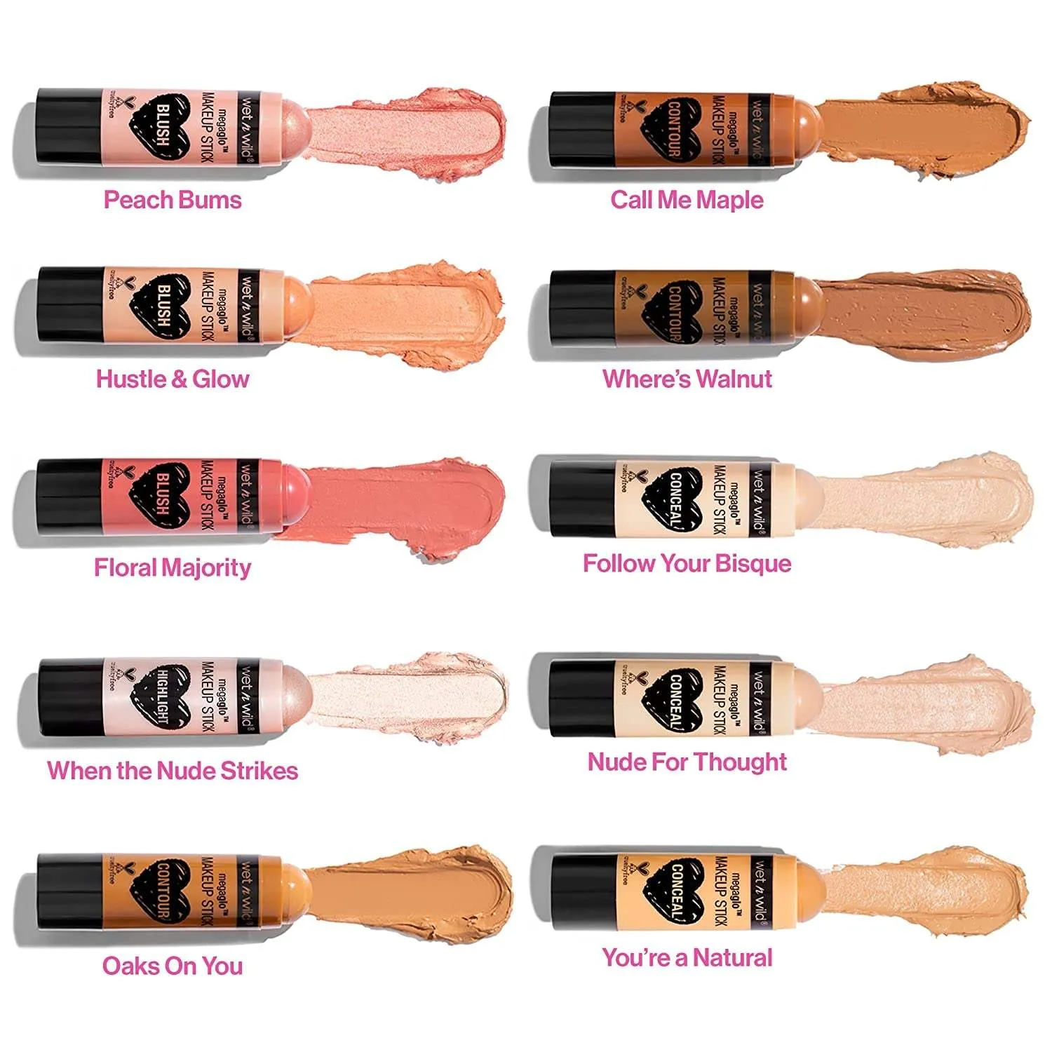 Megaglo Makeup Stick Conceal and Contour