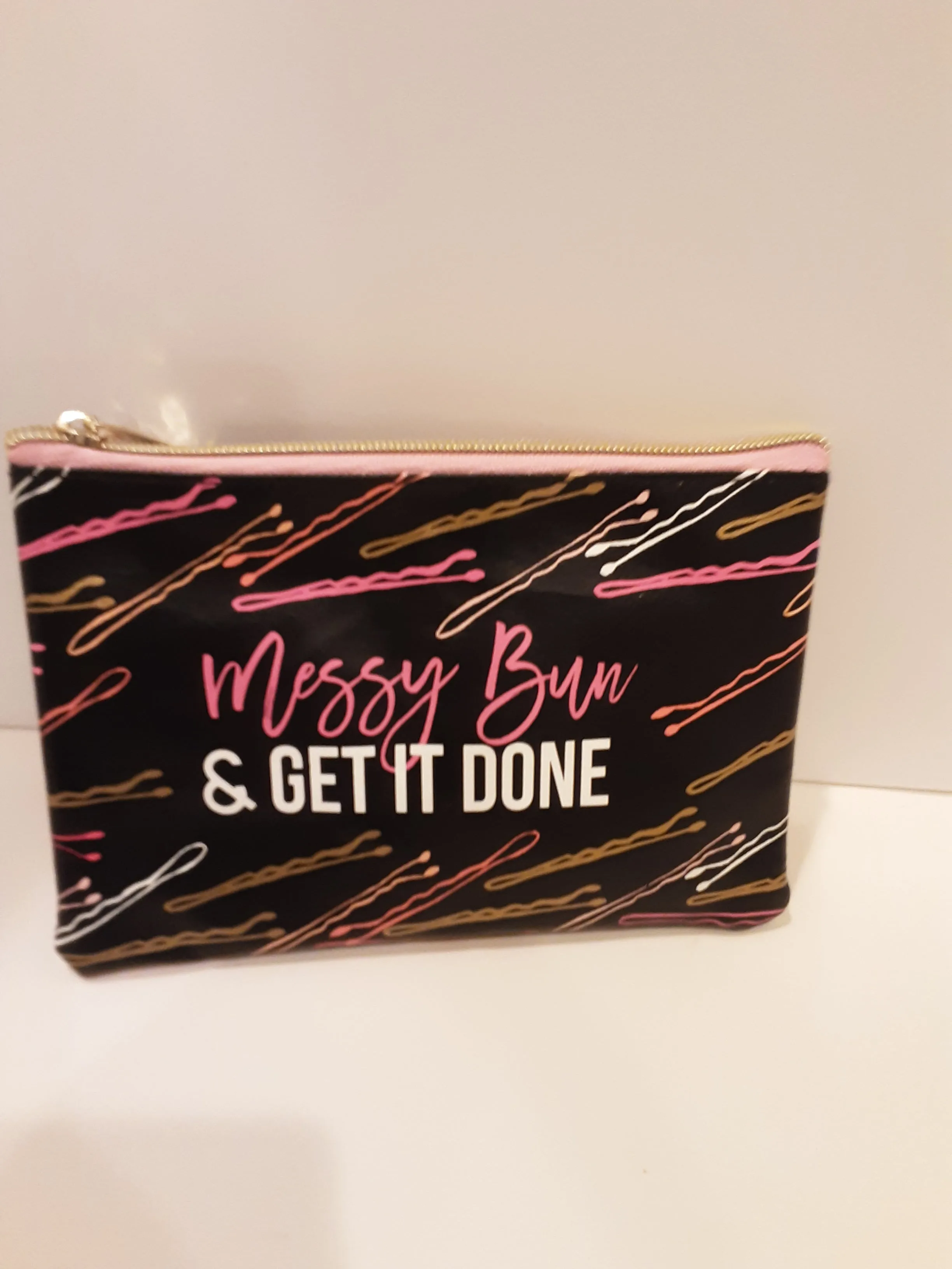 Messy Bun & Get it Done Cosmetic bag