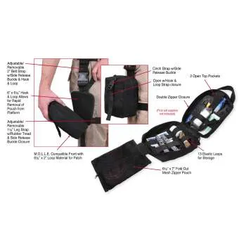 MOLLE Drop Leg Medical Pouch