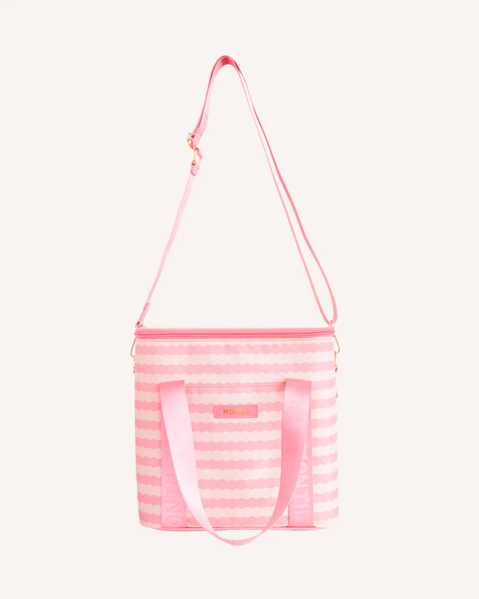 MontiiCo Insulated Midi Cooler Bag - Ripple Camellia