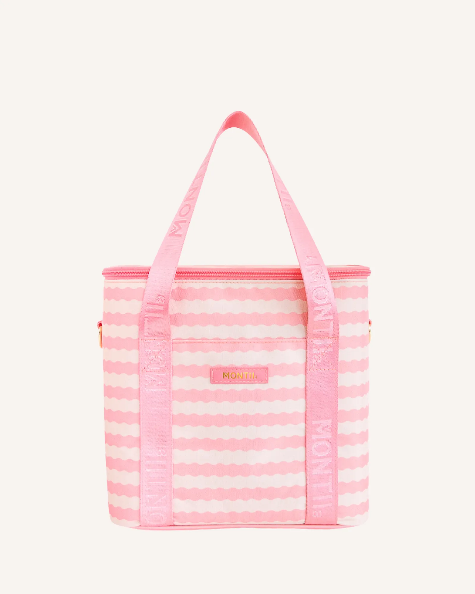 MontiiCo Insulated Midi Cooler Bag - Ripple Camellia