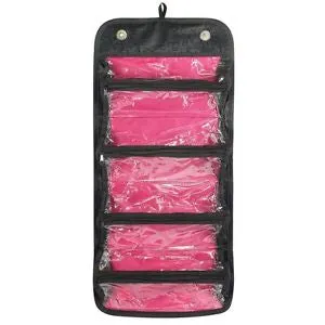 Multifunction Roll or Hang Compact Organizer Makeup Toiletry Travel Bag