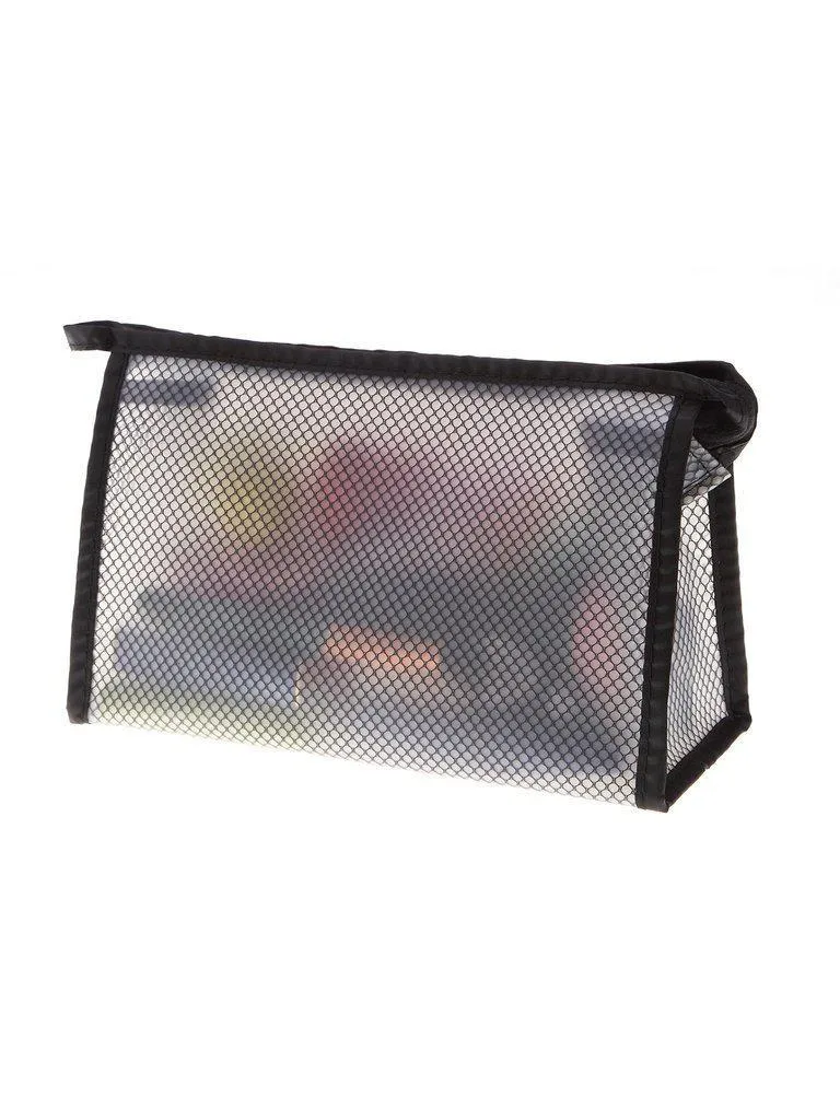 Net Zipper Makeup Bag