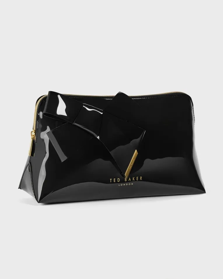 Nicco Knot Bow Washbag Black