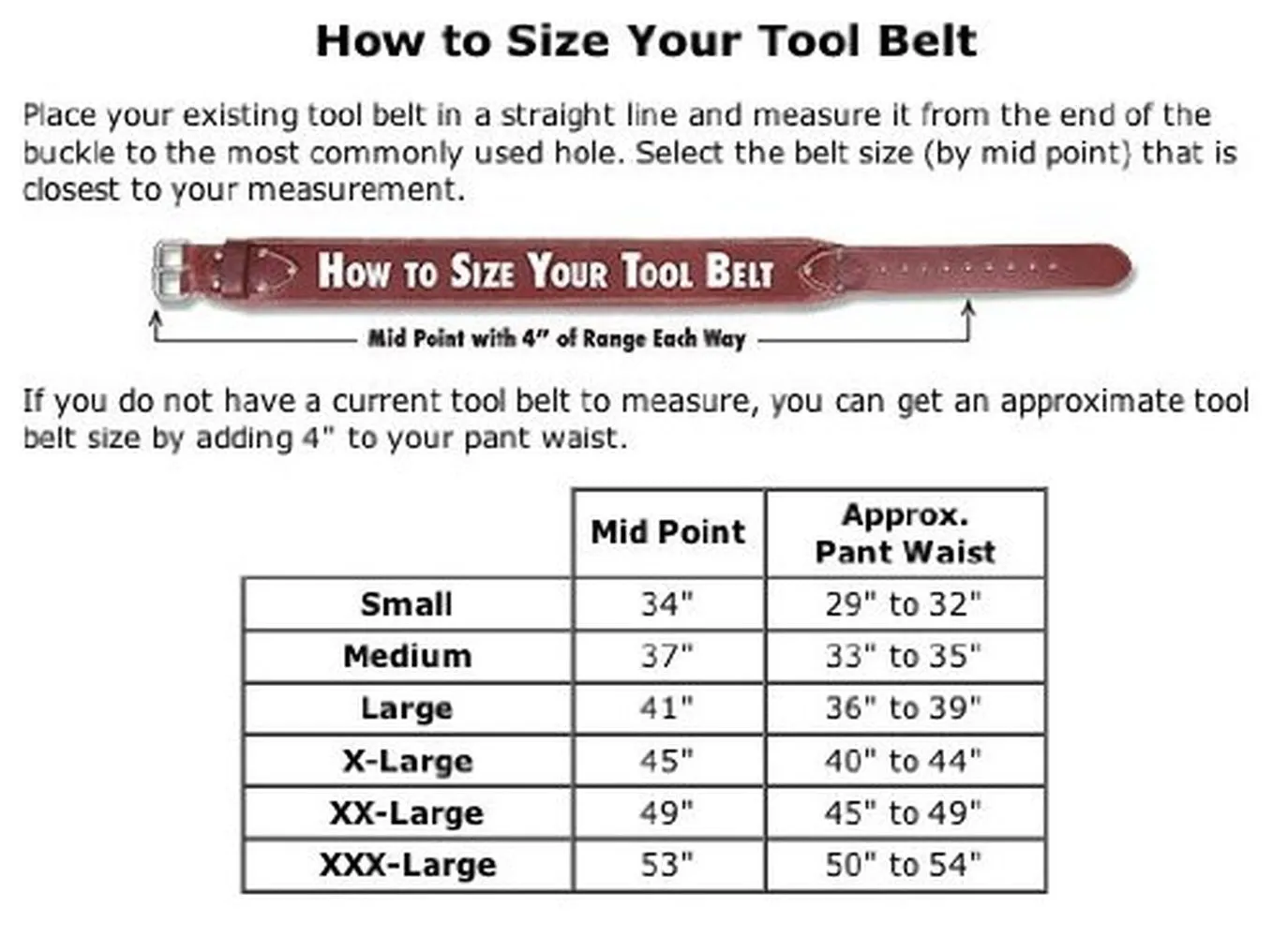 Occidental Leather 5191 XL Pro Carpenter's(TM) 5 Bag Assembly