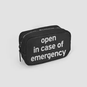 Open In Case Of Emergency - Mini Packing Bag