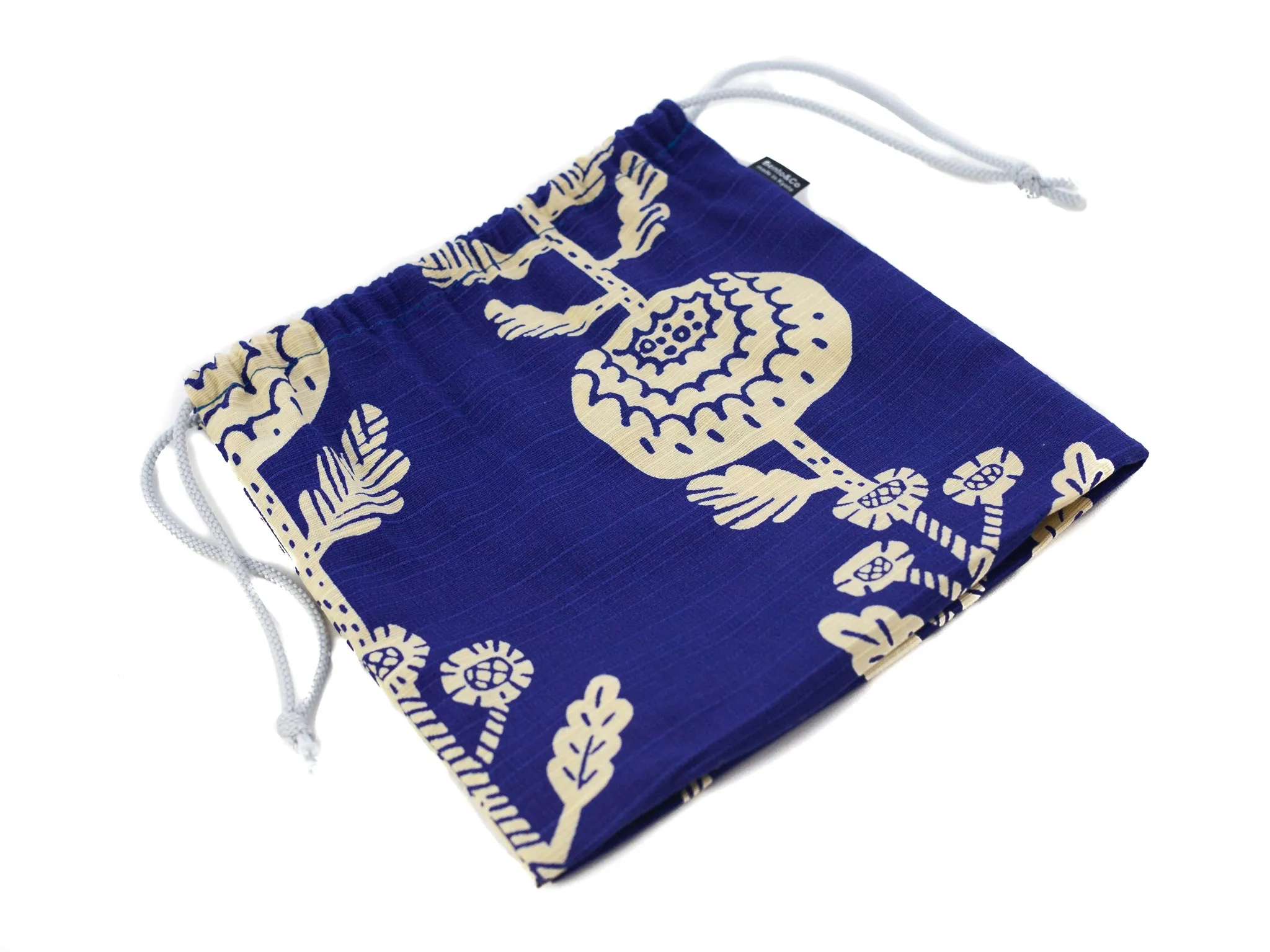 Original Furoshiki Bag | Chrysanthemum Blue