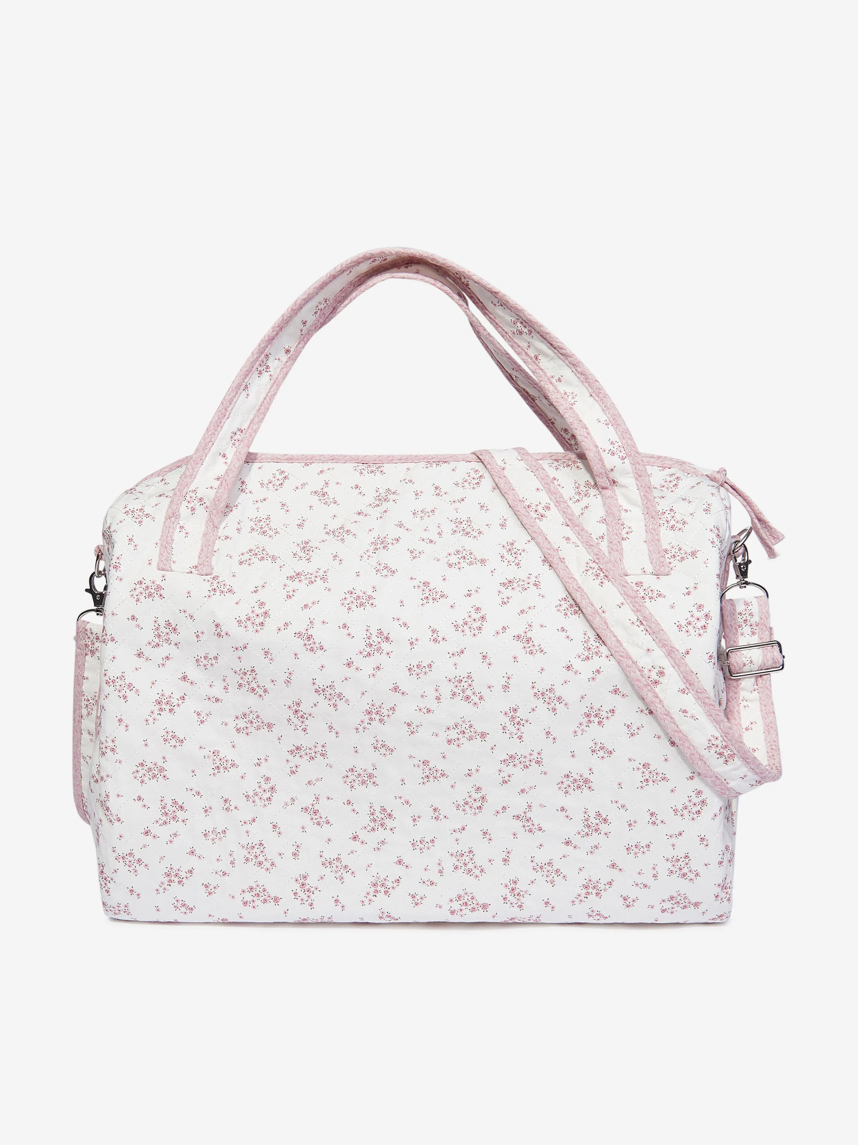 Paz Rodriguez Baby Girls Floral Print Changing Bag in Pink (47 cm)