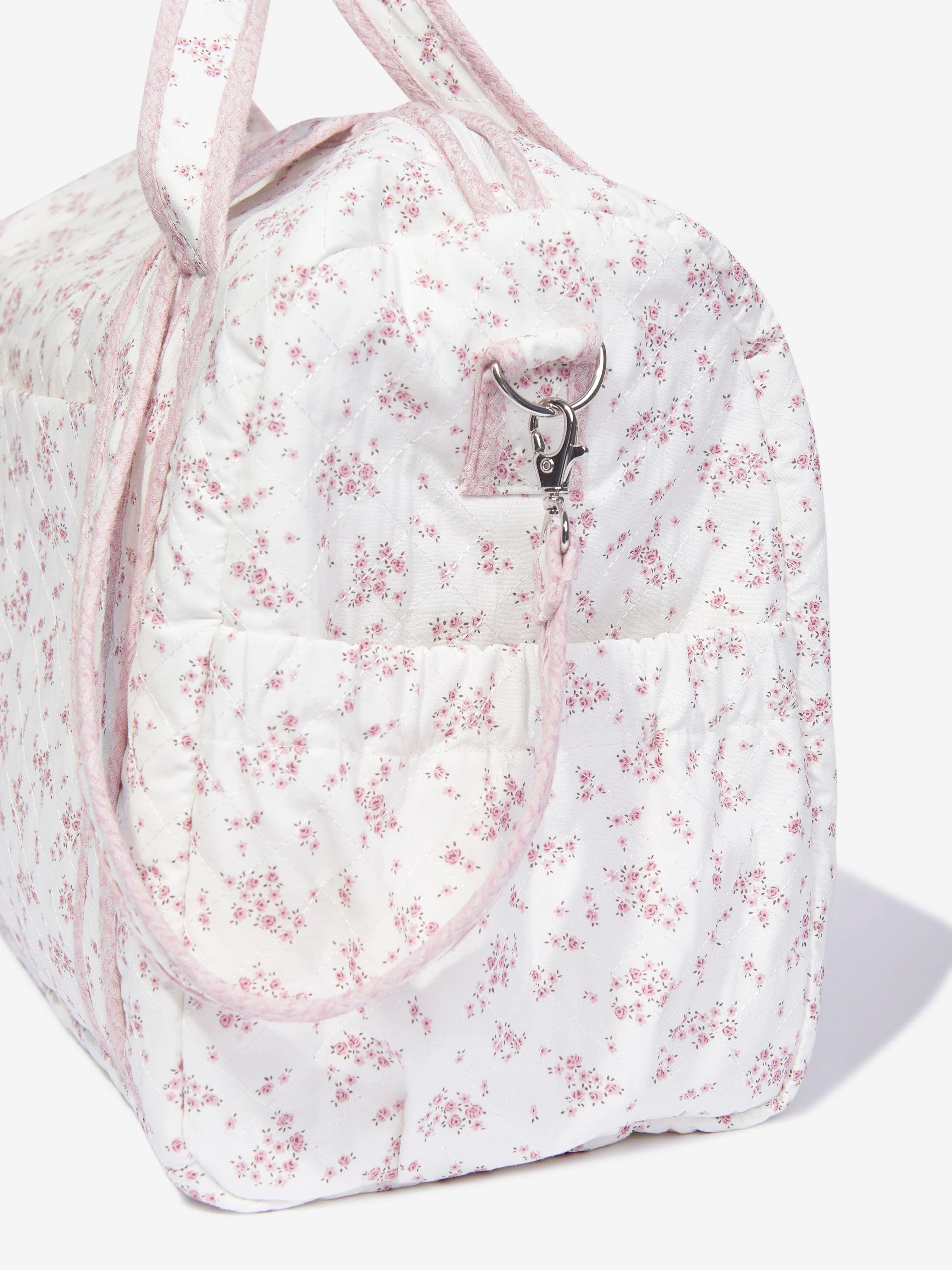 Paz Rodriguez Baby Girls Floral Print Changing Bag in Pink (47 cm)