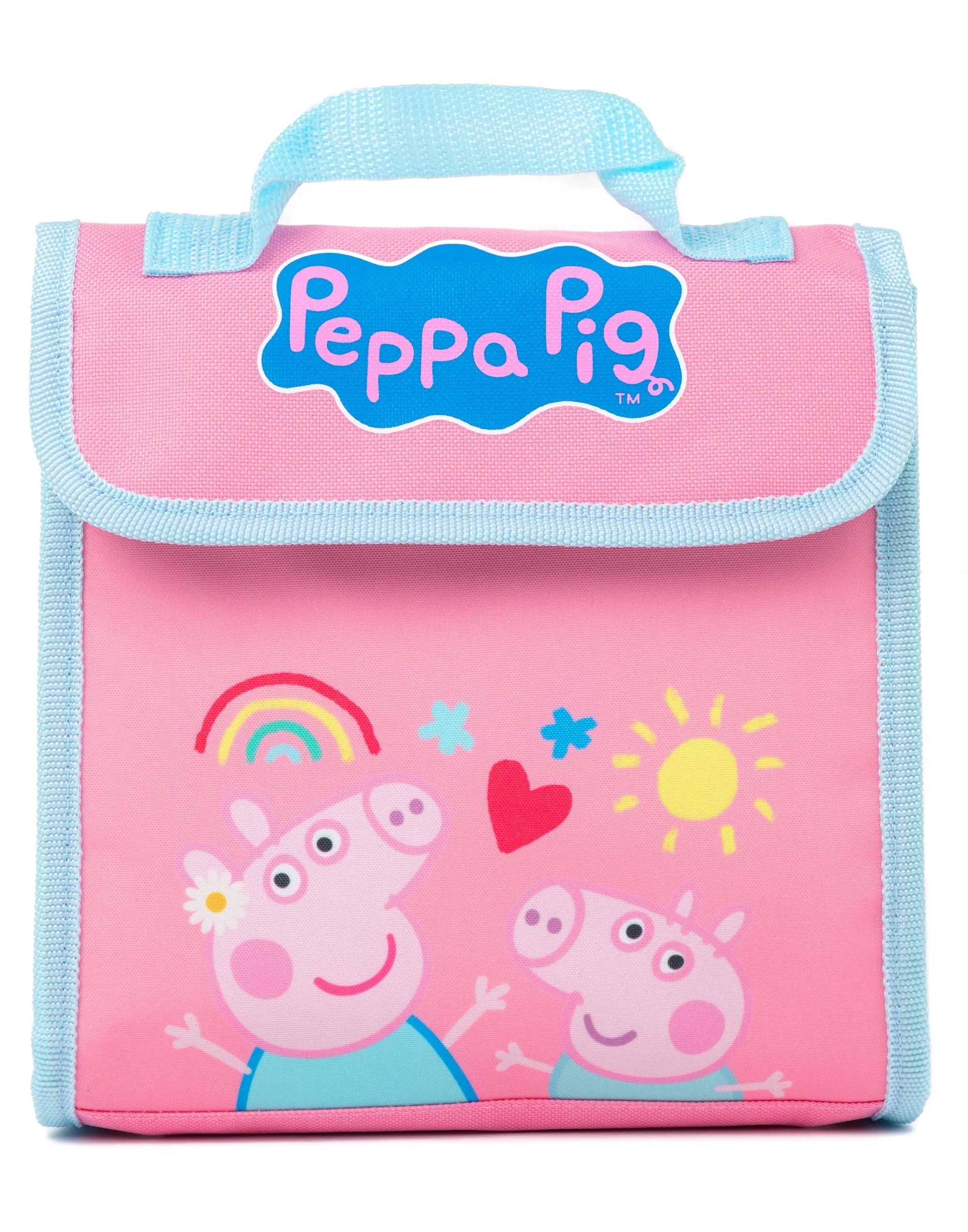 Peppa Pig Girls Pink 4 Piece Backpack Set