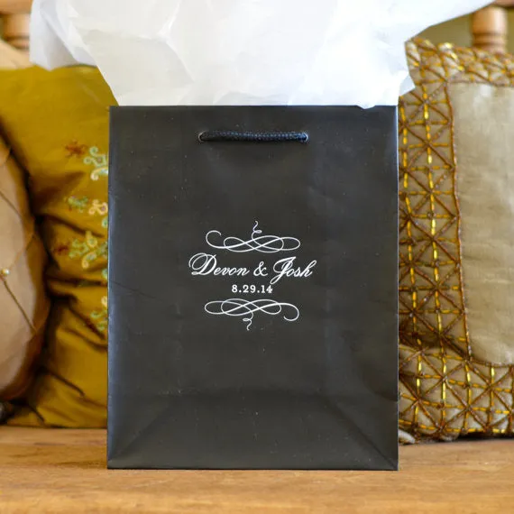 Personalized Duogram Wedding Bags