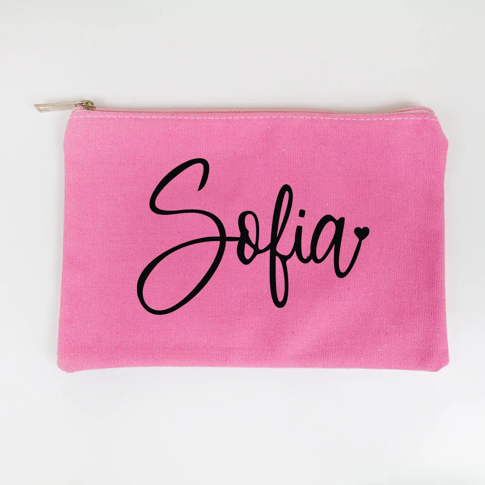 Personalized Sofie Makeup Bag