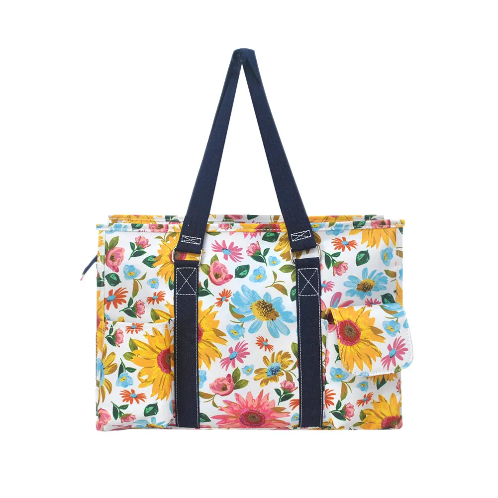 Petal Daydream NGIL Zippered Caddy Organizer Tote Bag