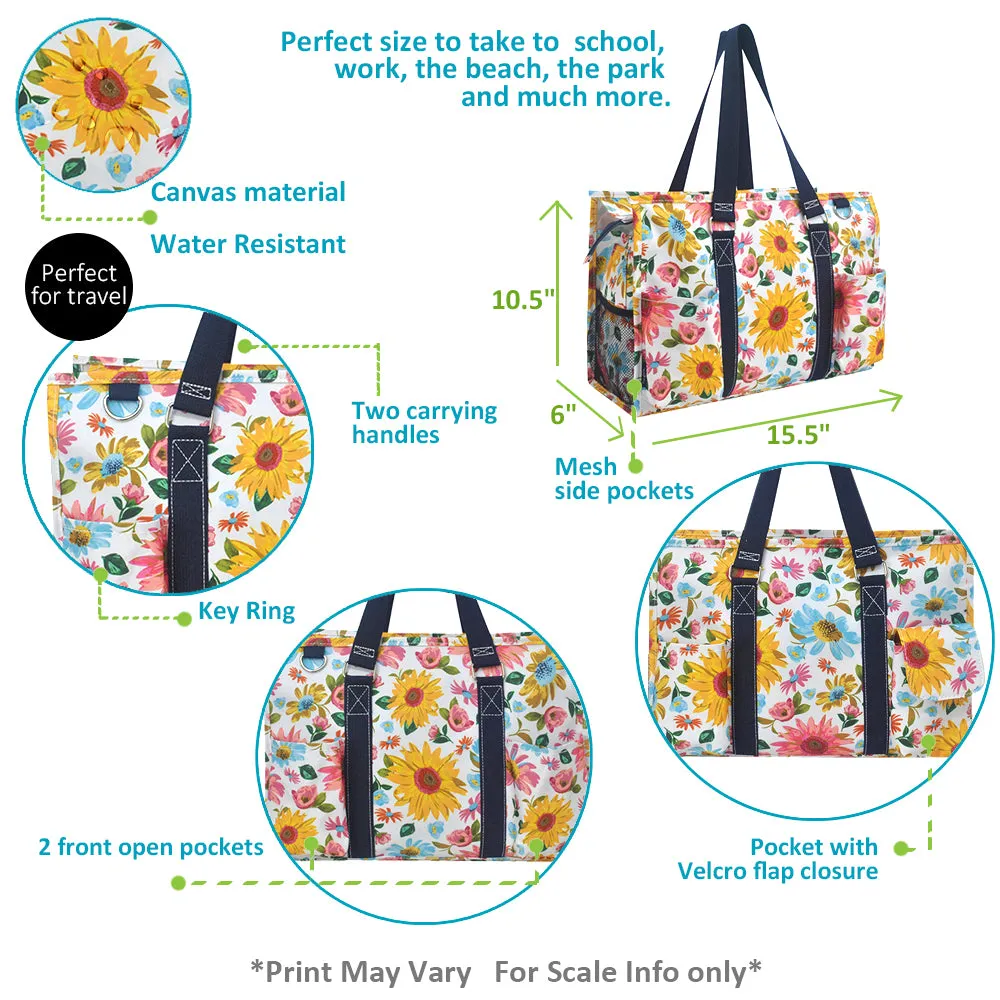 Petal Daydream NGIL Zippered Caddy Organizer Tote Bag