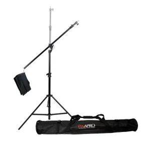 Photography Boom Stand Kit with Heavy-Duty Stand & Carry Bag