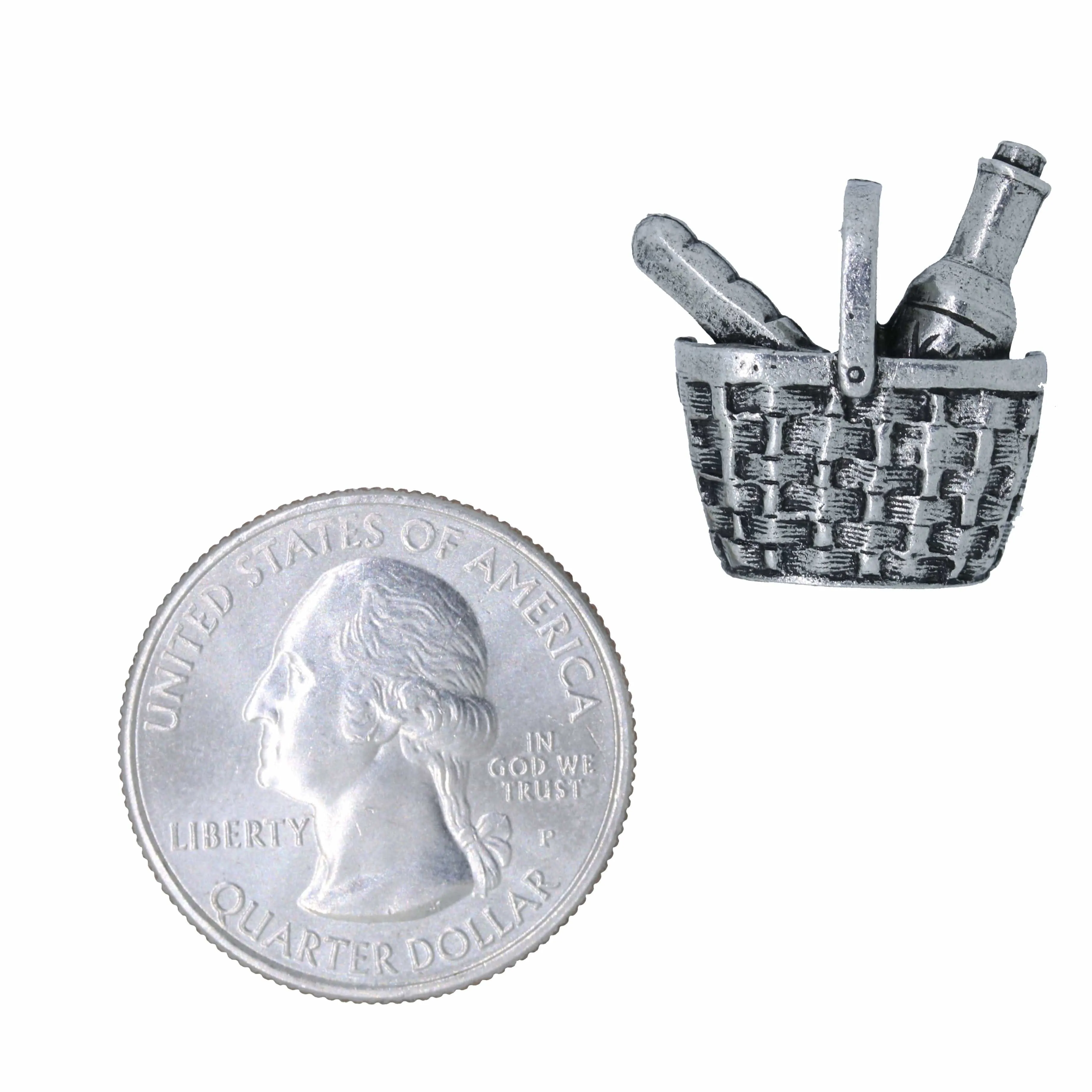 Picnic Basket Lapel Pin