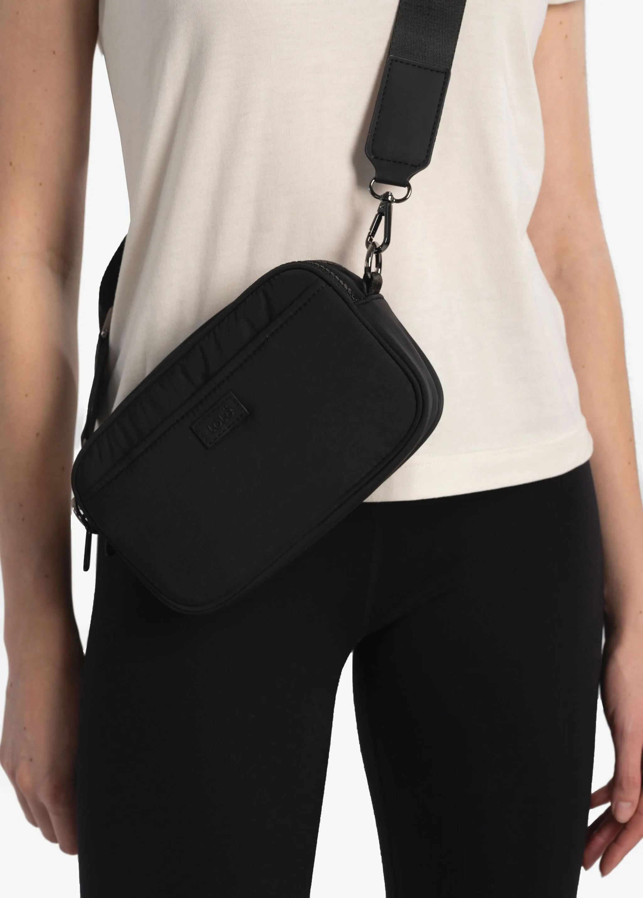 Plateau Camera Crossbody Bag