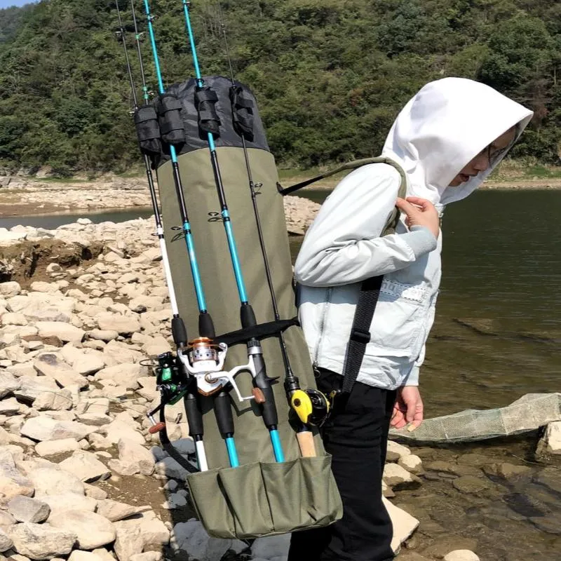 Portable Multi-function Nylon Fishing Bag