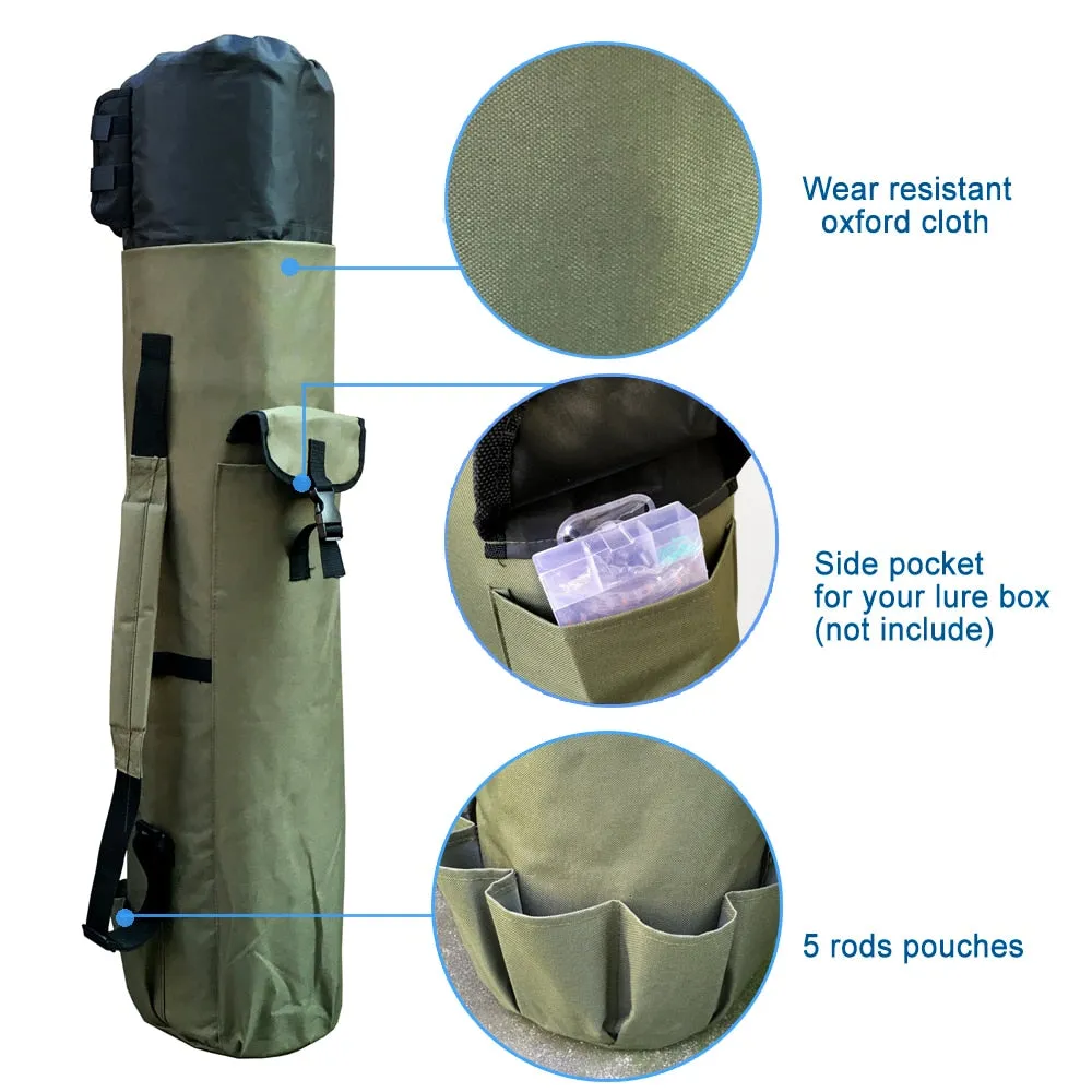 Portable Multi-function Nylon Fishing Bag