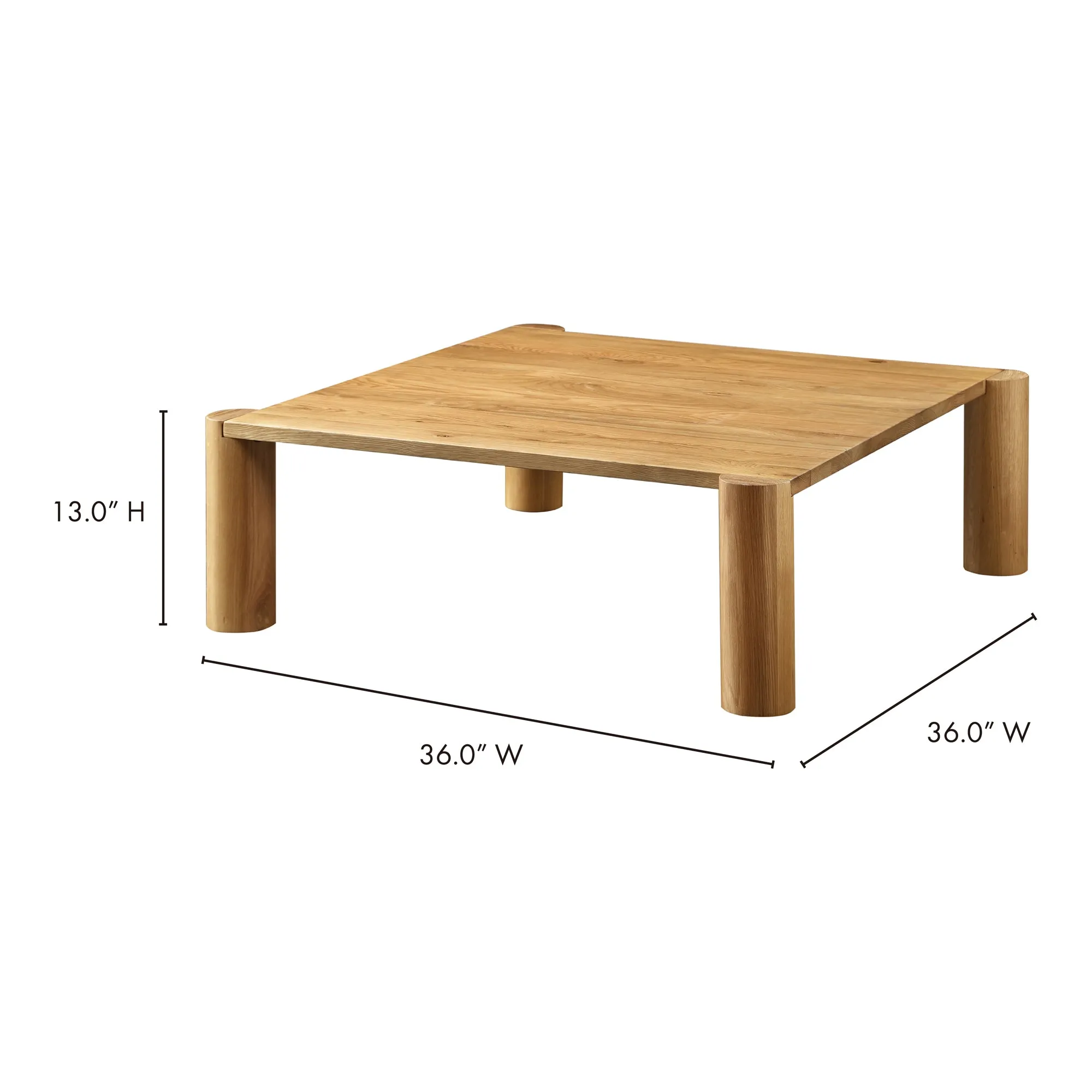 Post Square Coffee Table