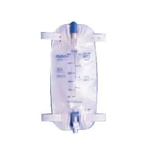 Premium Leg Bag with Flip Valve and Straps, 1000 mL