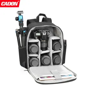 Professional Photography Bag Outdoor Waterproof Dustproof Camera Bag Large Capacity Travel Backpack