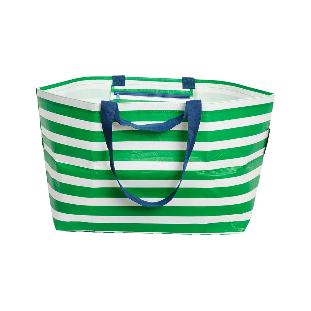 Project Ten Market Stripe Oversize Tote