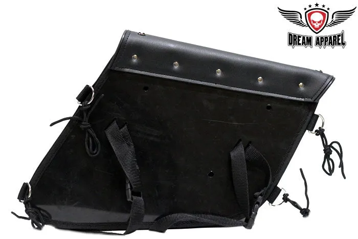 PVC Solo Swing Arm Bag With Studs