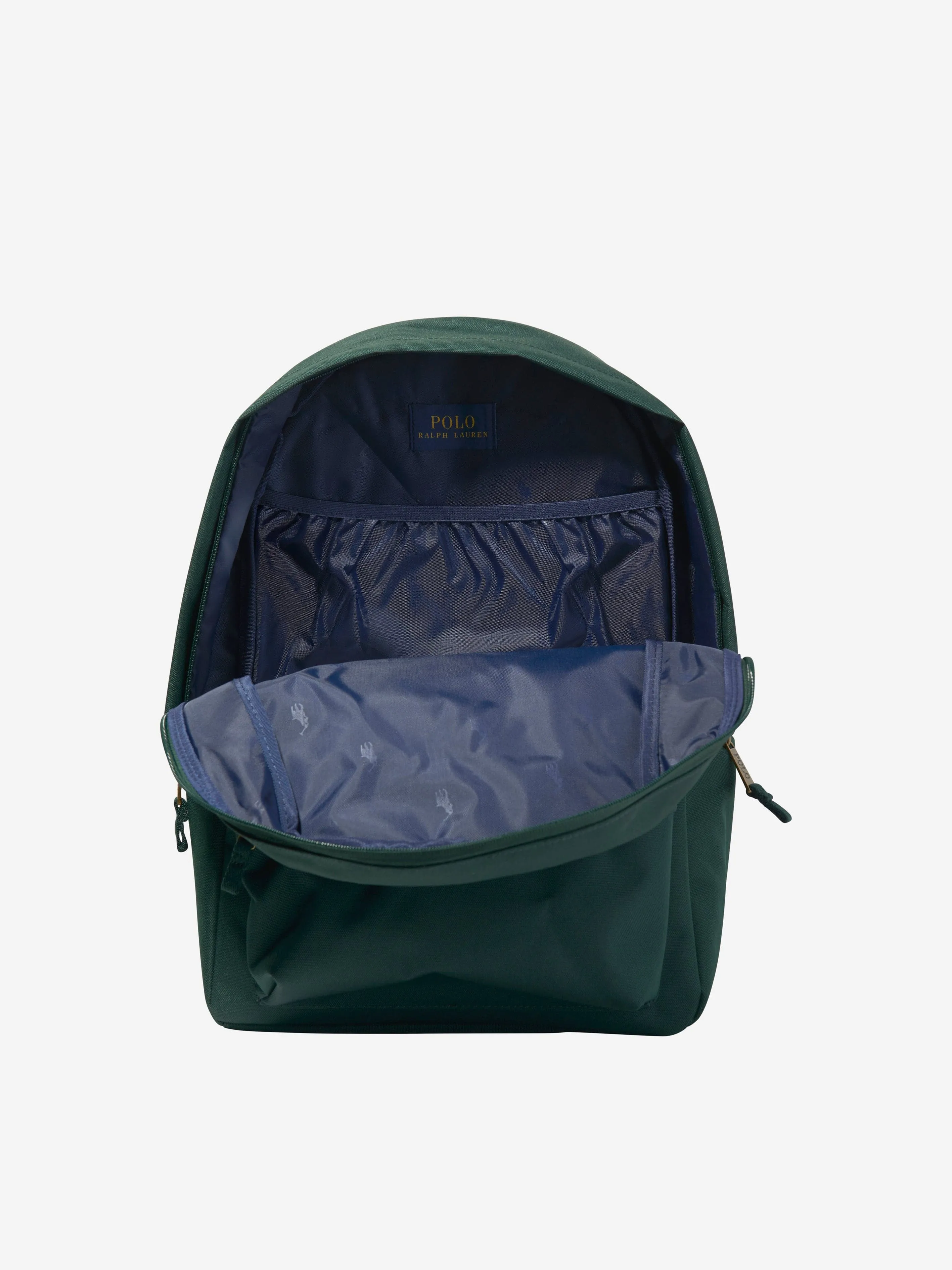 Ralph Lauren Kids Logo Backpack in Green