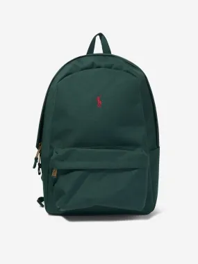 Ralph Lauren Kids Logo Backpack in Green