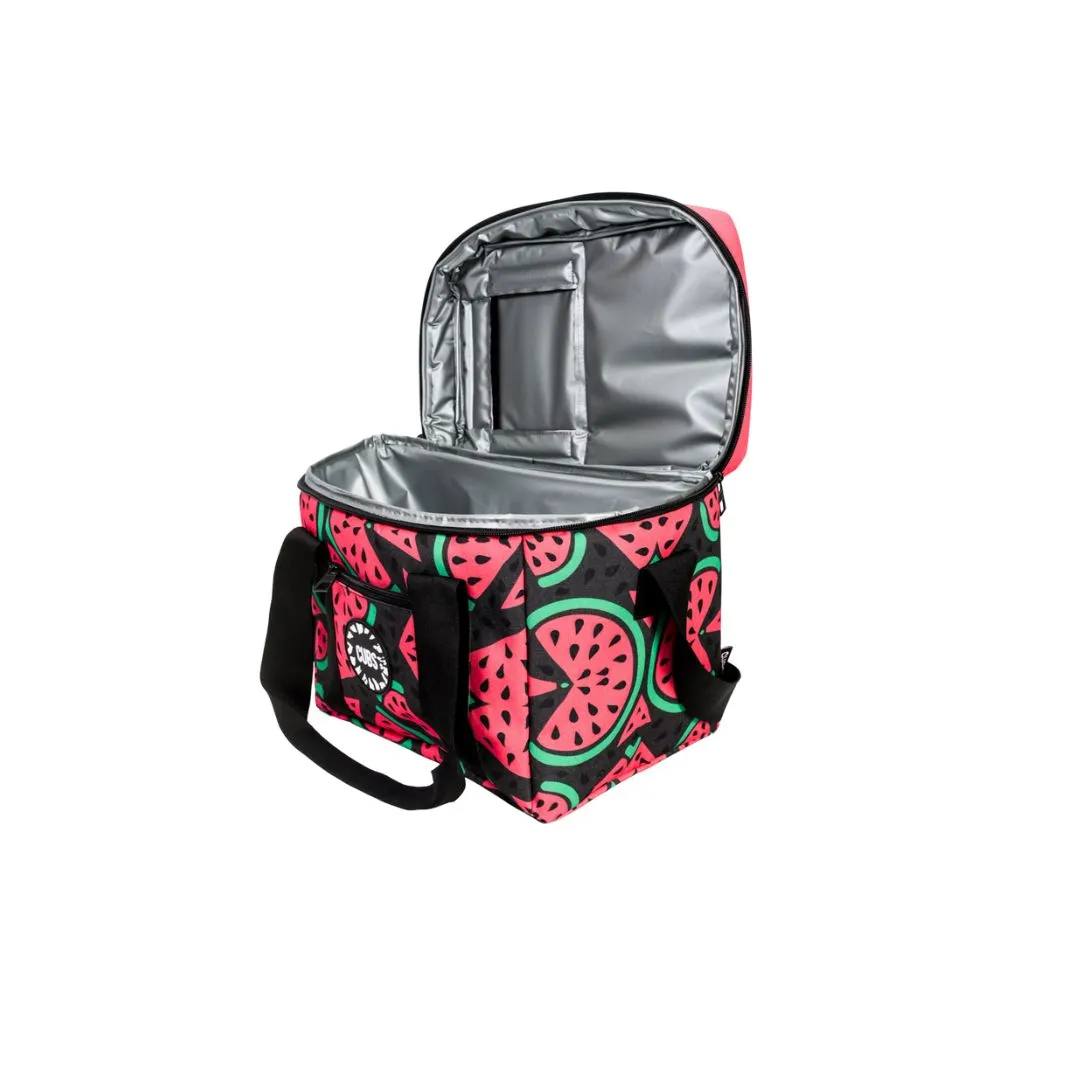 Red & Black Watermelons cooler Bag