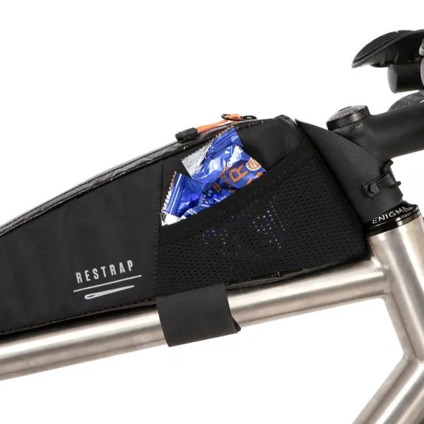 Restrap Race Top Tube Bag - 1.5L Black