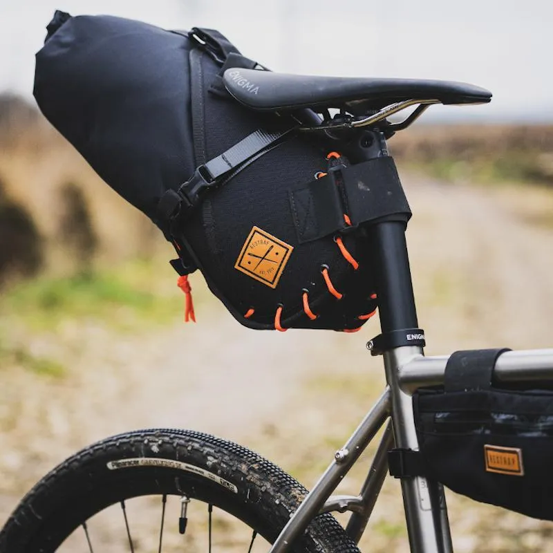 Restrap Saddle Bag - Black/Orange