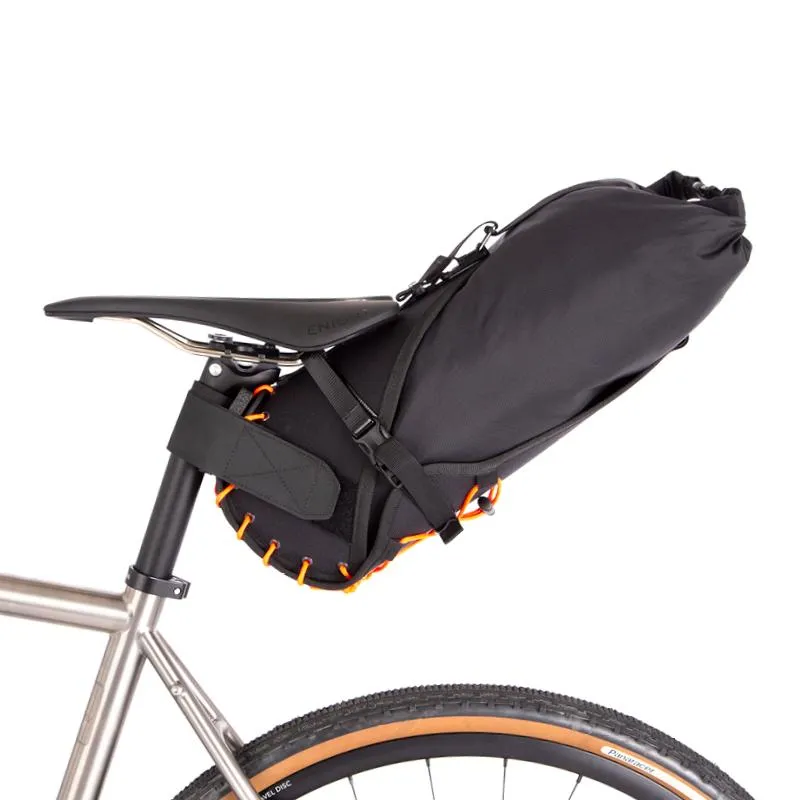 Restrap Saddle Bag - Black/Orange