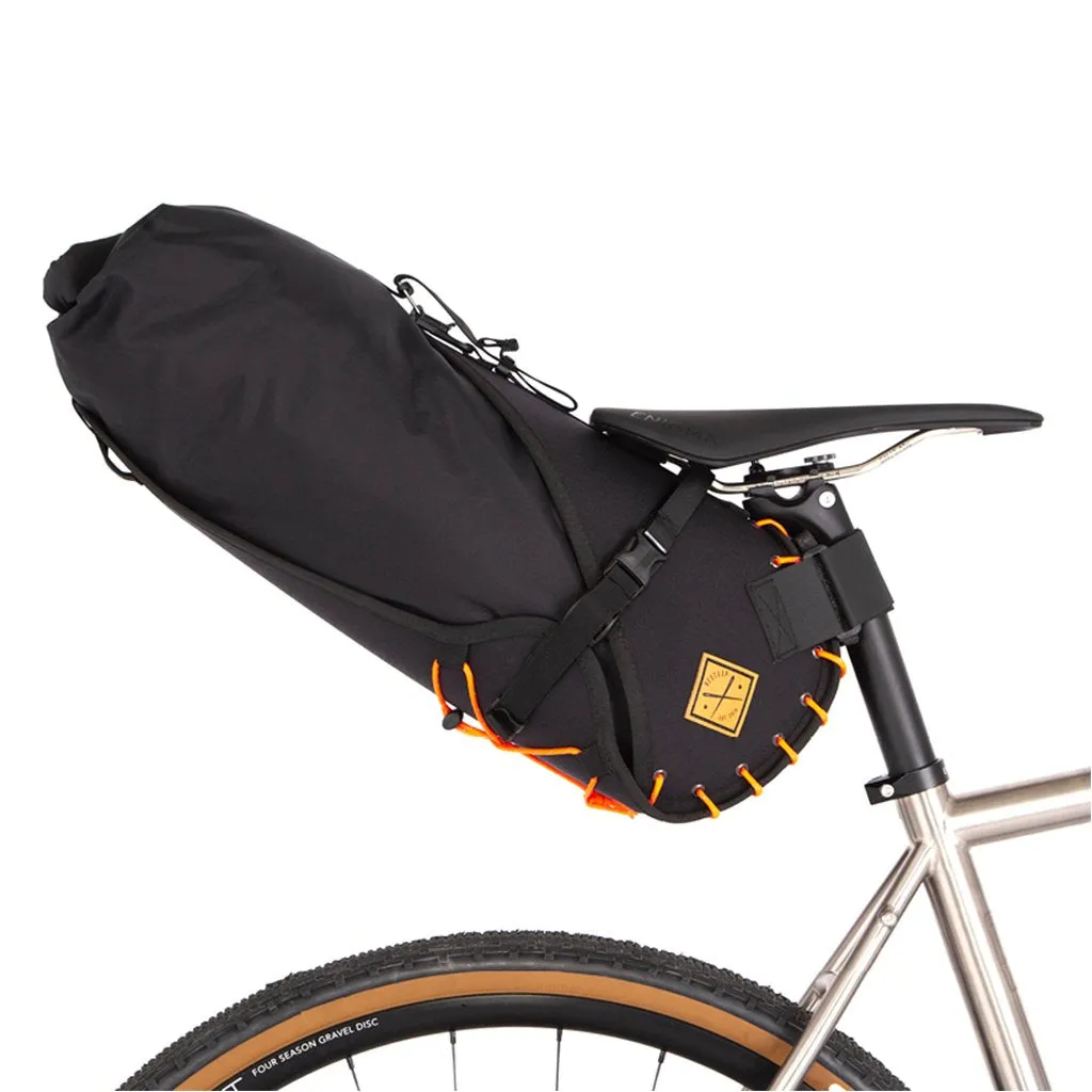 Restrap Saddle Bag - Black/Orange