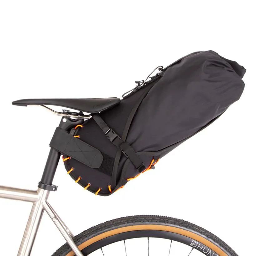 Restrap Saddle Bag - Black/Orange