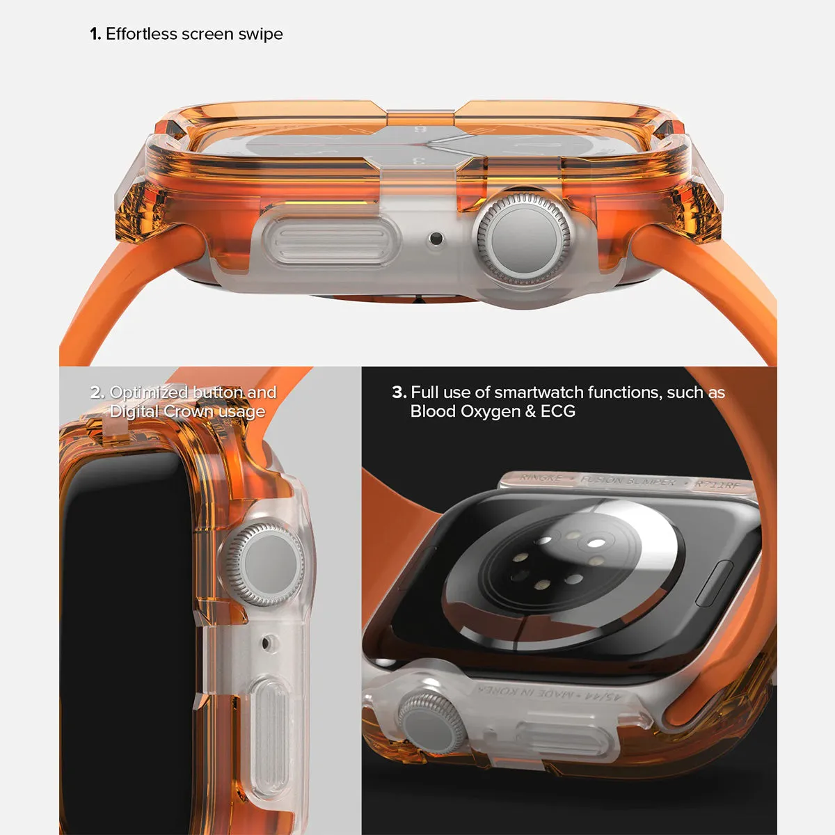 Ringke Fusion Bumper Case for Apple Watch – 45mm/44mm