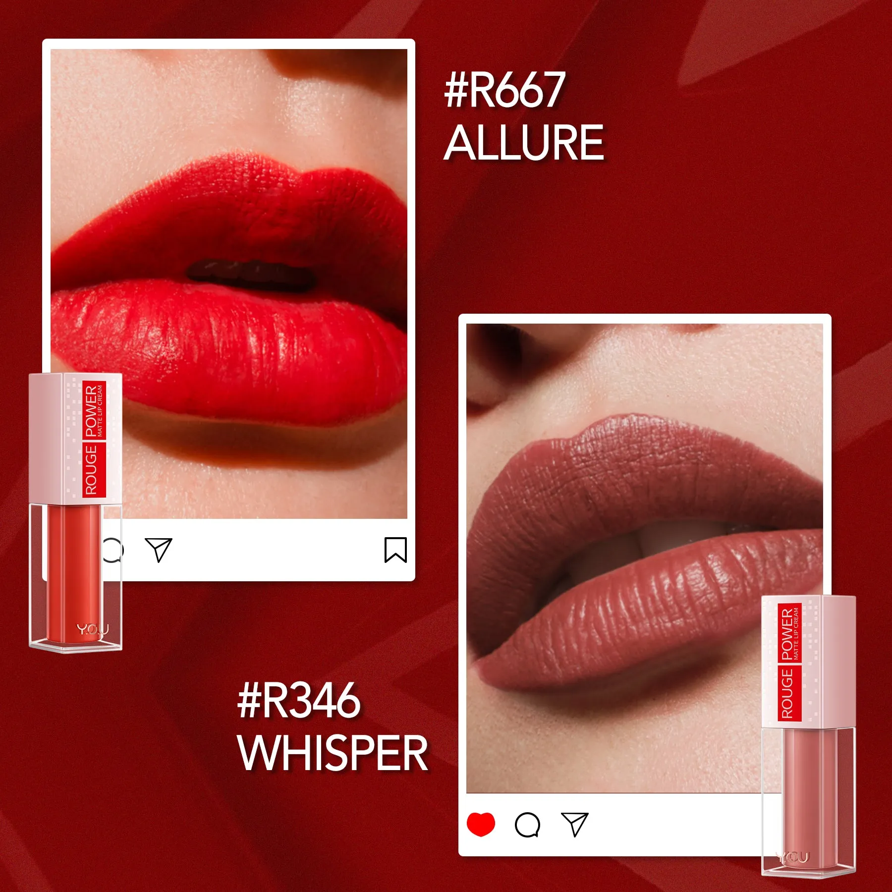 Rouge Power Matte Lip Cream