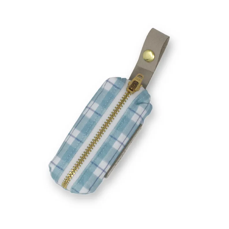 Seaside Plaid Waste Bag Holder