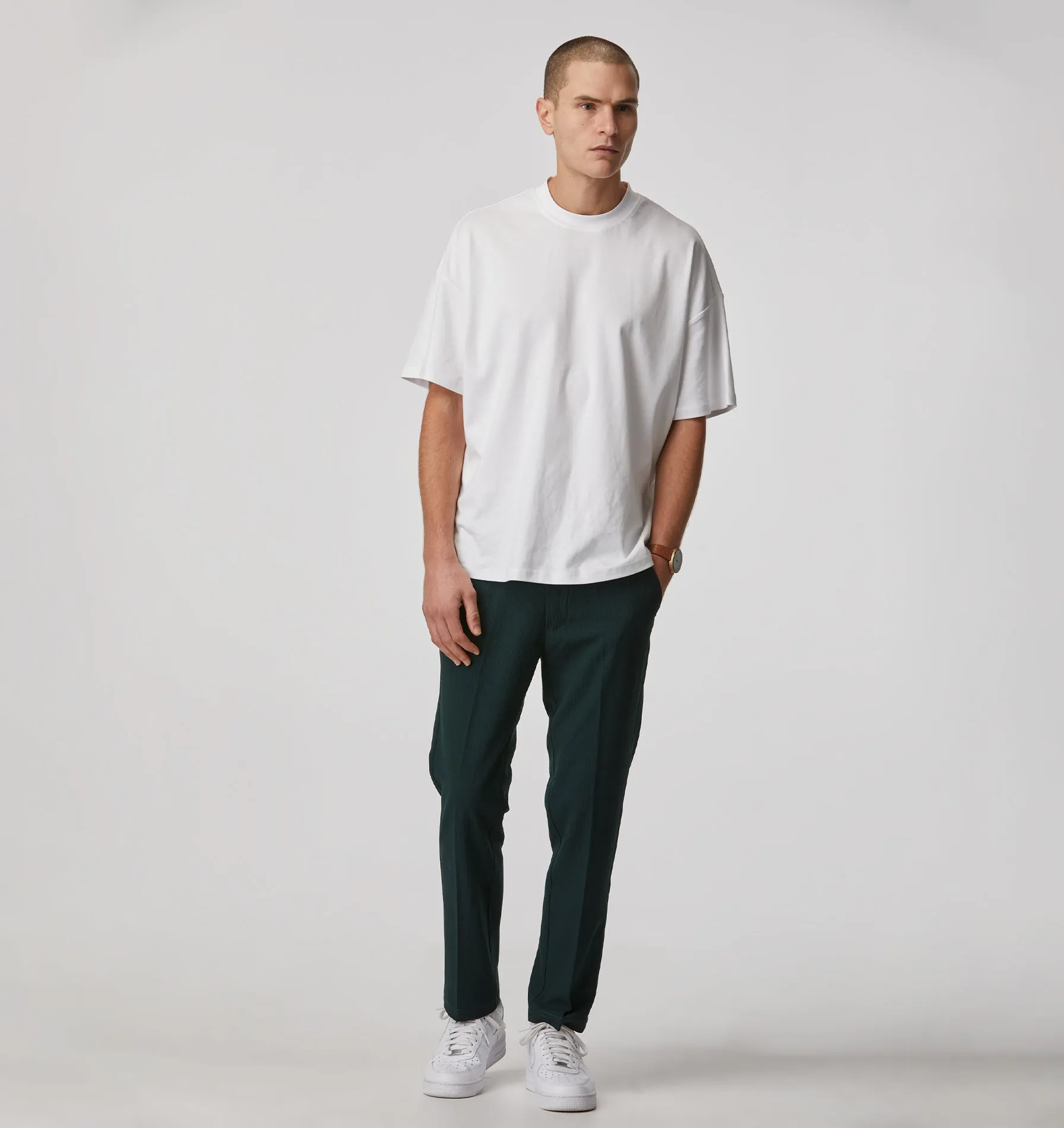 Seersucker Slim Kobe Pant - Tall - Dark Green