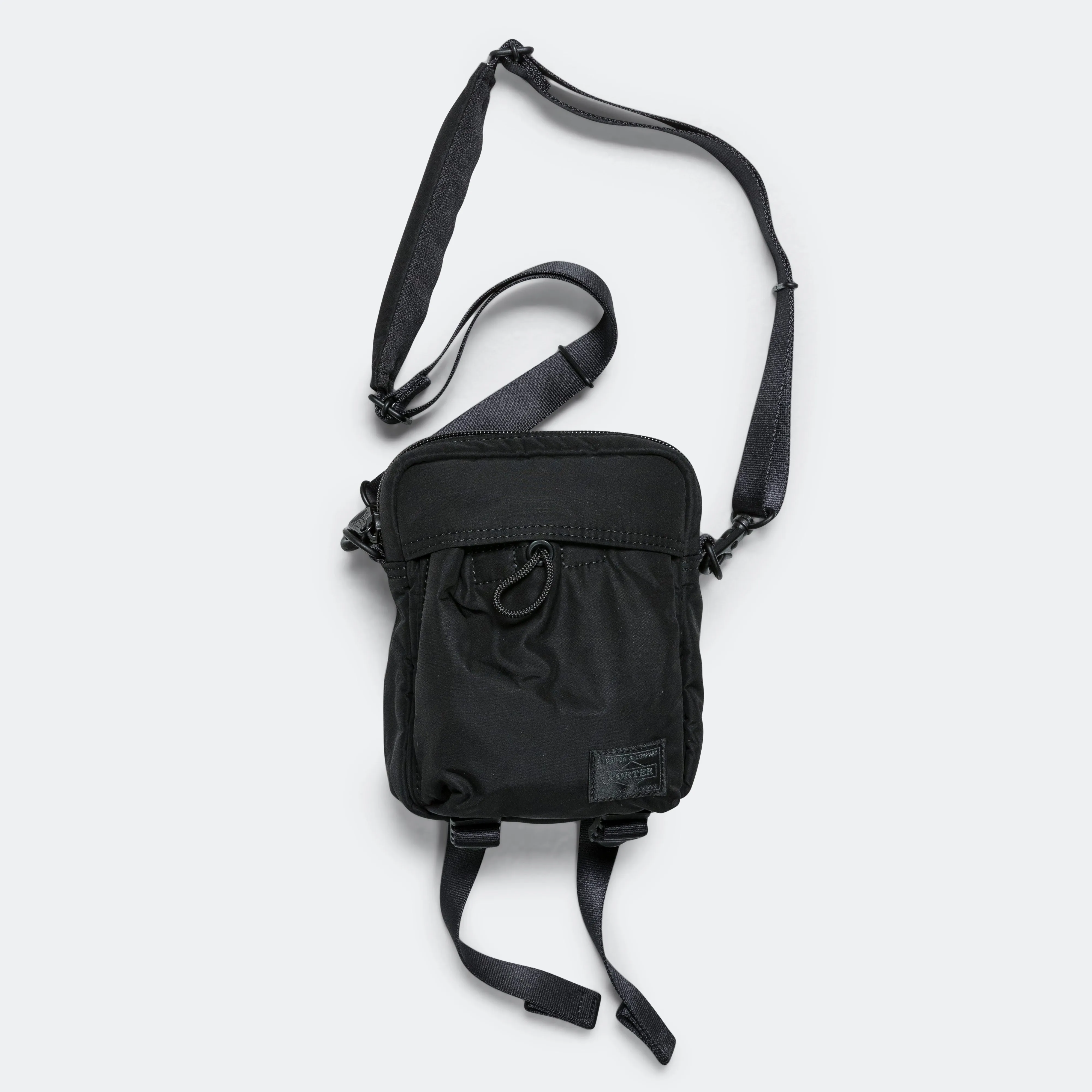 Senses Vertical Shoulder Bag - Black