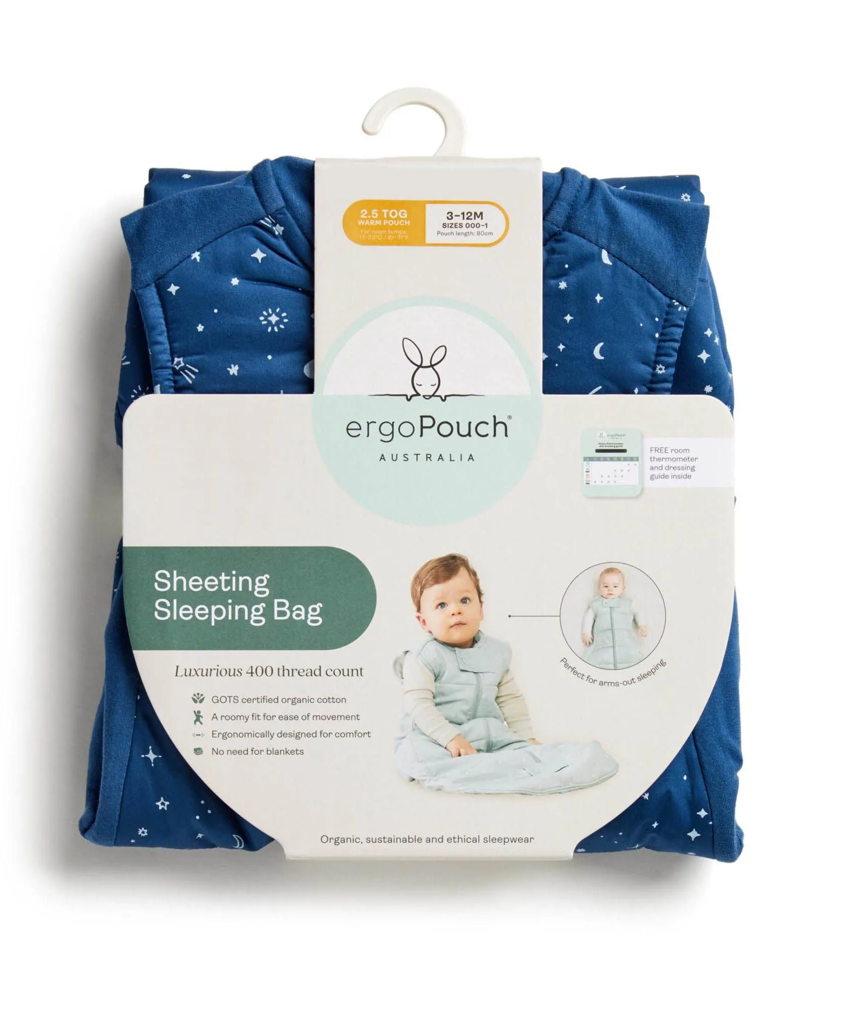 Sheeting Sleeping Bag 2.5 TOG Picnic