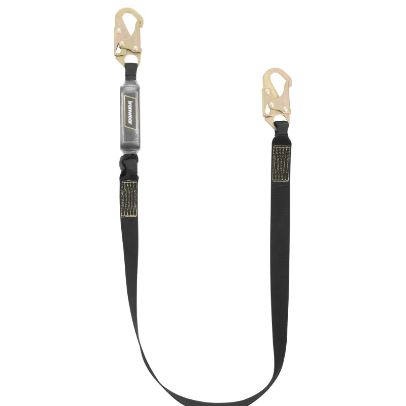 Single Leg External Energy-Absorbing Lanyard