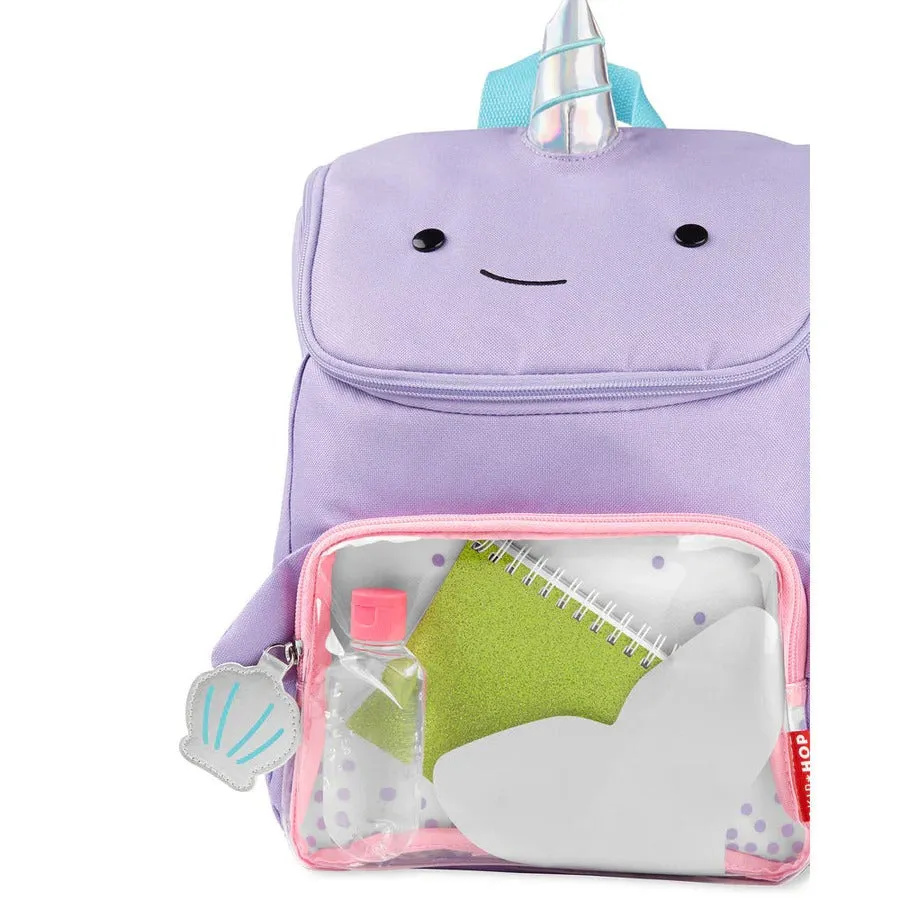 Skip Hop Zoo Big Kid Backpack - Narwhal