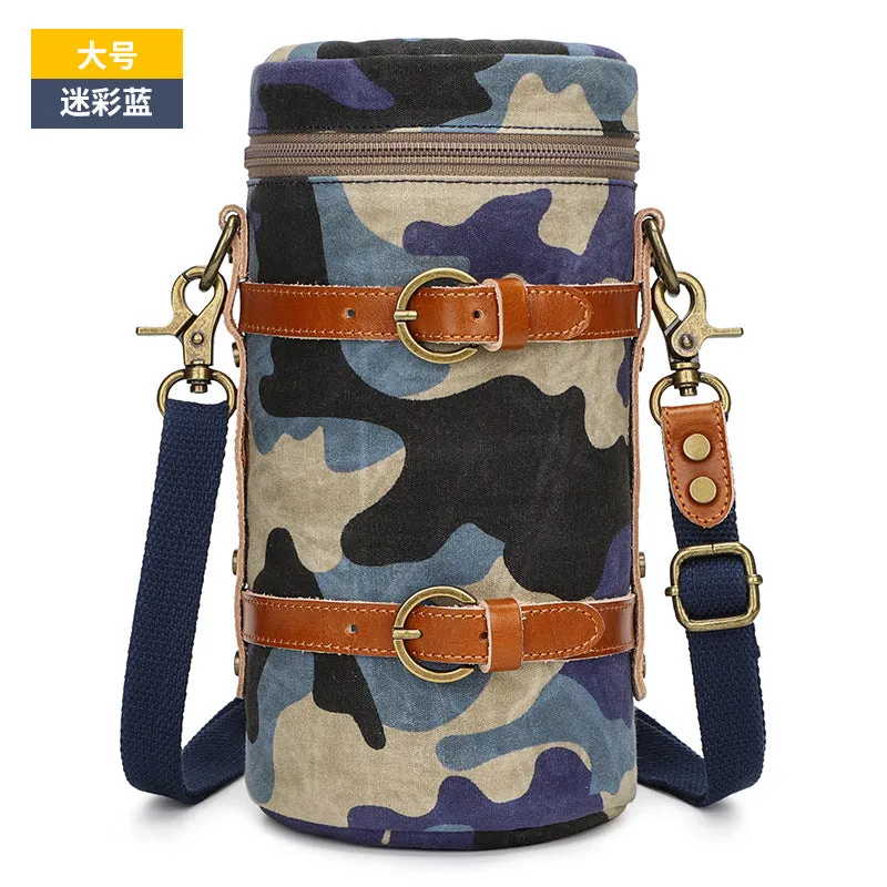 SLR Camera Storage Bag Waterproof Canvas Photography Bag Liner Bag Mirrorless Camera Digital Lens Tube Protective Case