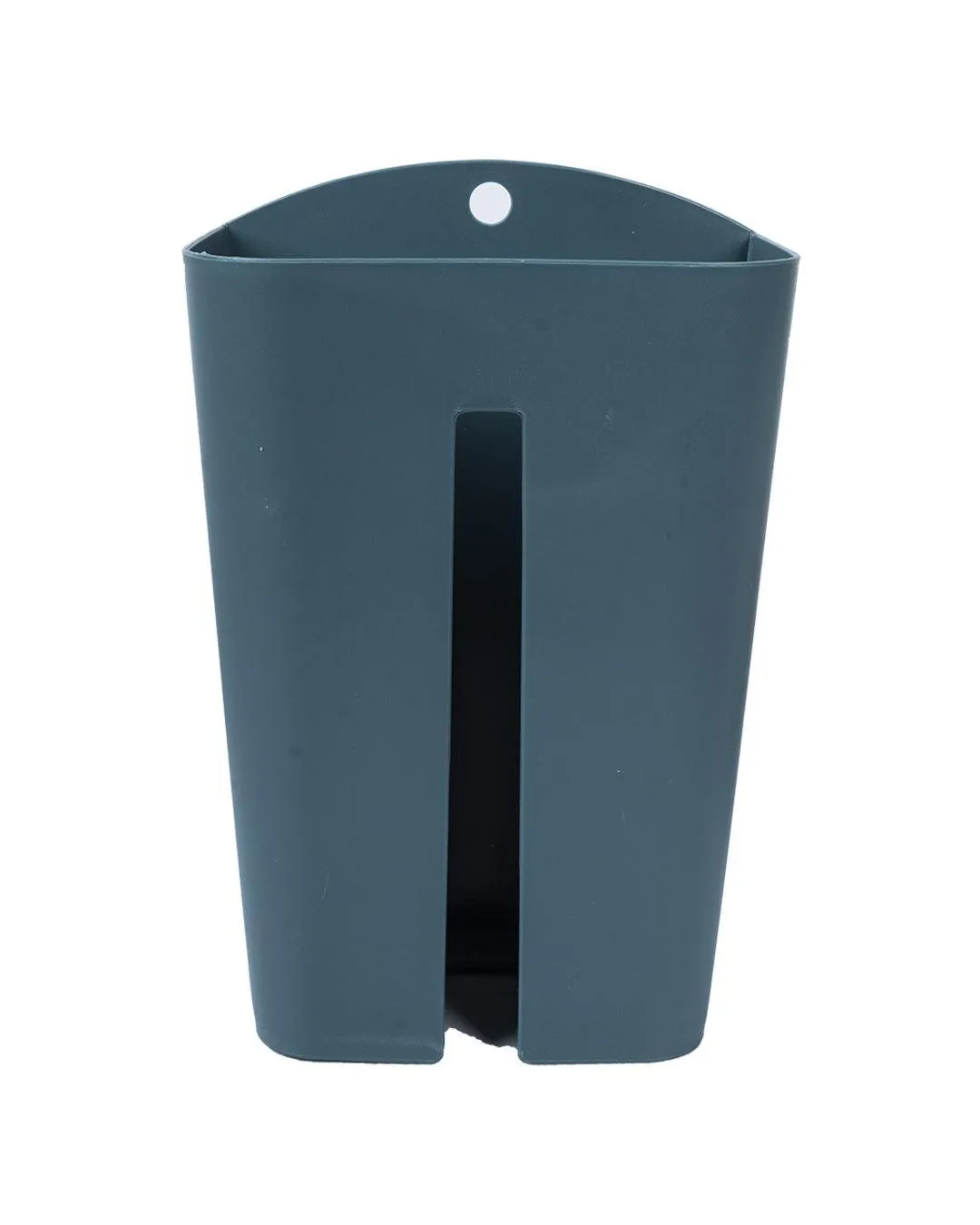 Solid Garbage Bag Holder, Deep Sea Green, Plastic