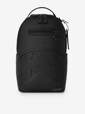 Sprayground Kids Core Embossed Check Backpack in Black (46cm)