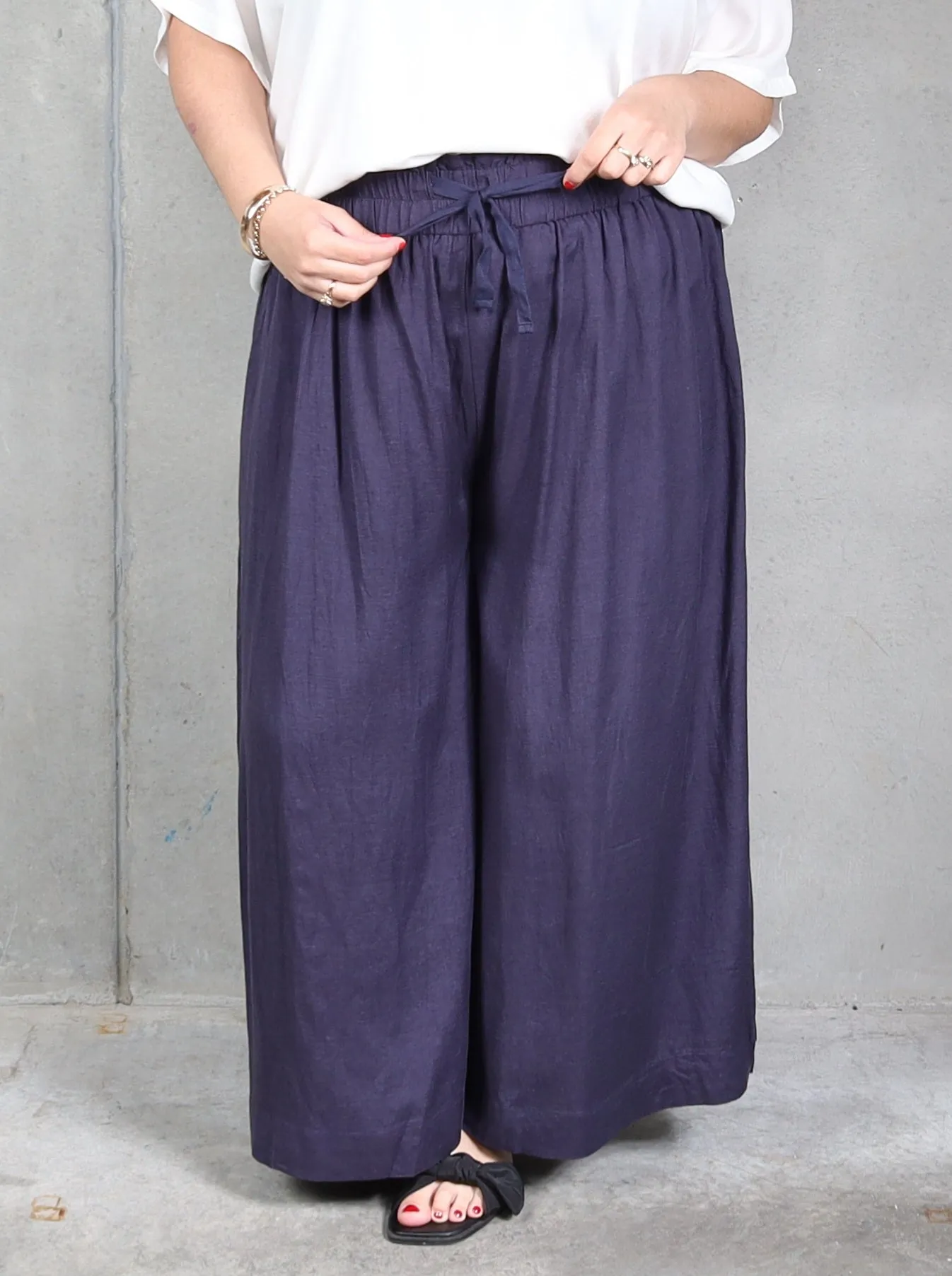 St Tropez Pant - Navy